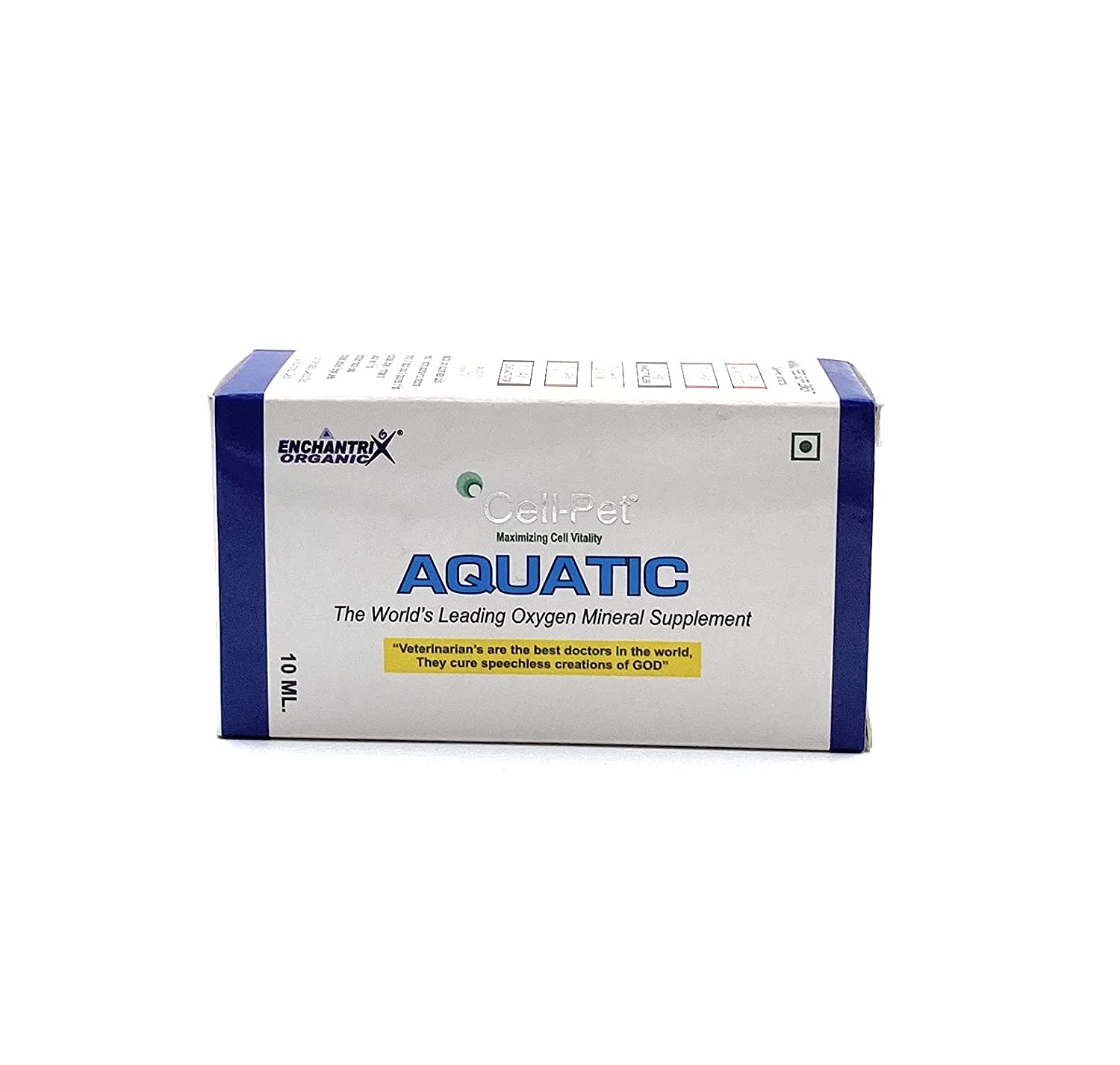 Cell pet Aquatic 10 ml Maximize Cell Vitality in Fishes Turtles and All Aquatic Pets