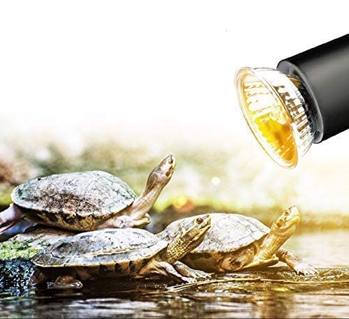Gorilla pets Reptile Heat Lamp - 50W Uva/Uvb Turtle Basking Light With Holder & Dimmer 1 Bulb Fixture, For Aquarium Tank Tortoises Lizards Uv Light For Turtle Tank, e27 - Image 6