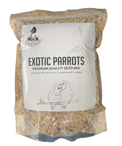 Gorilla Pets Bird Food Seed Mix 1 kg for All Kind of Exotic Birds