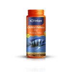 rowel Intan Cichlid Pellets (Big 3mm Floating) | 165gm - Highly Nutritious Ornamental Fish Food for all varieties of Small & Big Cichlids