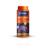 Growel Intan Marine Wafers (Big 1.7mm Slowly Sinking) | 160gm - Highly Nutritious Ornamental Fish Food for Marine Angels, Clownfish, Royal Gramma & Clown Trigger