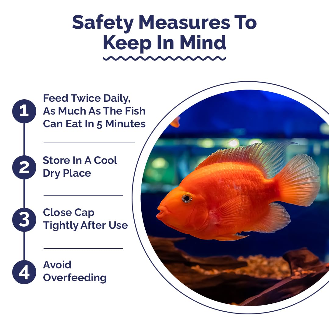 Intan Growel Red Enhance Pellets (Big 2.5Mm Floating) | 150Gm - Highly Nutritious Ornamental Fish Food for Parrotfish & Red Coloured Fish for All Life Stages - Image 2