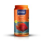 Intan Growel Red Enhance Pellets (Small 1.5Mm Floating) | 450Gm - Highly Nutritious Ornamental Fish Food for Parrotfish & Red Coloured Fish