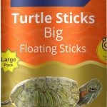 Intan Aquatic Turtle Food For All Life Stages For Growth & Health | Big Floating Sticks Suitable For Turtles | Nutritious Feed For Better Shell Health | Large Pack 115 Gm, 3.2 Mm Dia