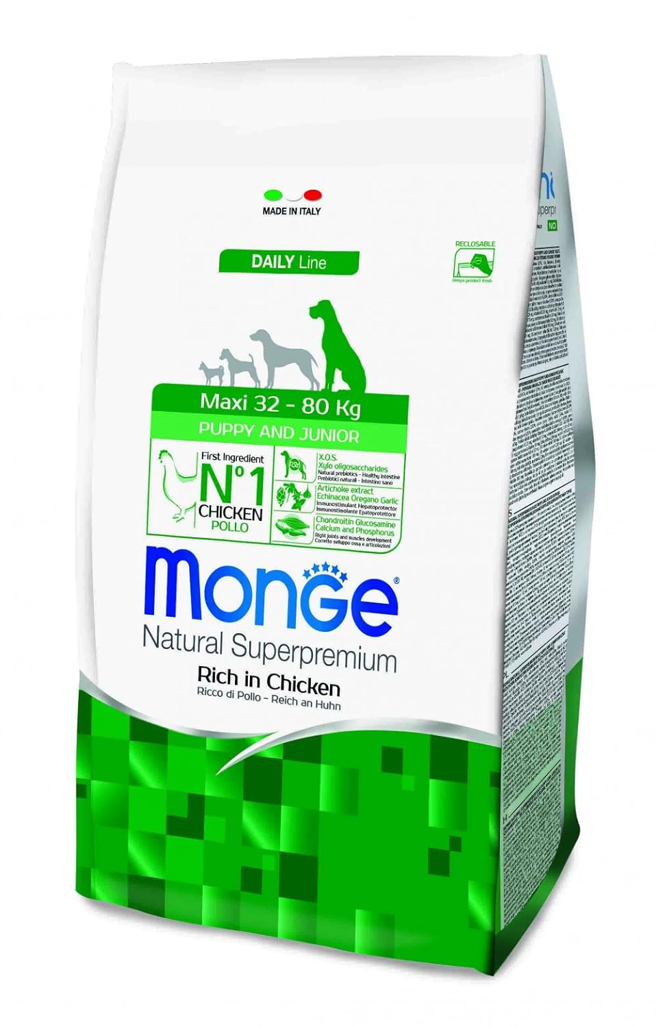 Monge Daily Line – Maxi Puppy & Junior with Chicken 3 kg