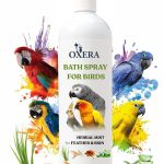 OXERA BIRD DRY BATH SHAMPOO to CLEAN FEATHER AND HELP TO AWAY FUNGAL ISSUES, INCLUDE LEMON GRASS, ALMONDS, ALOEVERA, OATMEAL 200 ML FOR BUDGIES, LOVEBIRD, COCKATIEL, CONURE, MACAW, FINCHES, CANARY, PARROTS, GREY PARROTS, MACAW