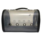 Gorilla pets Dog cat pet Carrier Transparent Plastic Airline Pet Carrier (Suitable for Dog, Cat)