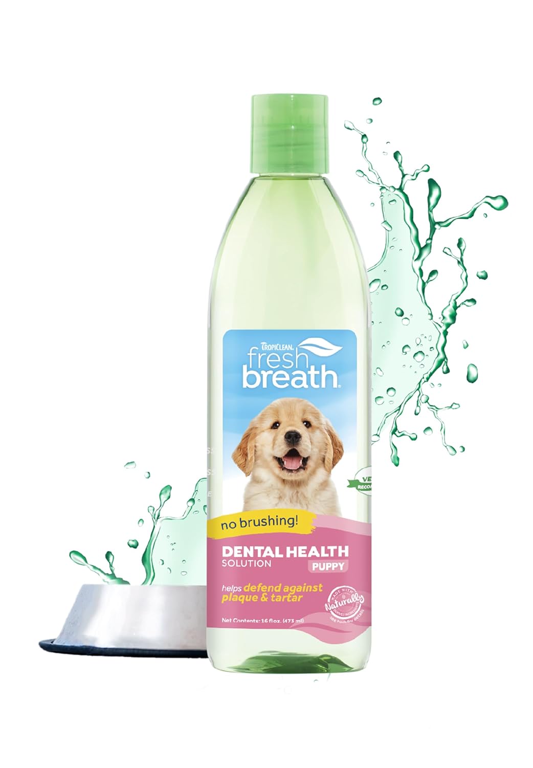 Tropiclean Fresh Breath Water Additive for Puppies, 473 ml…