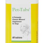 Pet-Tabs Vitamin Mineral Supplement - 60 Tablets