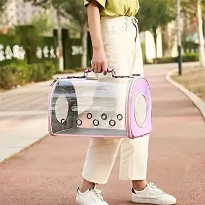 Gorilla pets Dog cat pet Carrier Transparent Plastic Airline Pet Carrier (Suitable for Dog, Cat) - Image 10