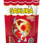 Sakura Gold Super Premium Fish Food with Vitamin Complexes + Krill & Astaxanthin in Small 2mm Pellet 500gm