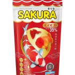 Sakura Gold Super Premium Fish Food with Vitamin Complexes + Krill & Astaxanthin in Small 2mm Pellet 250gm