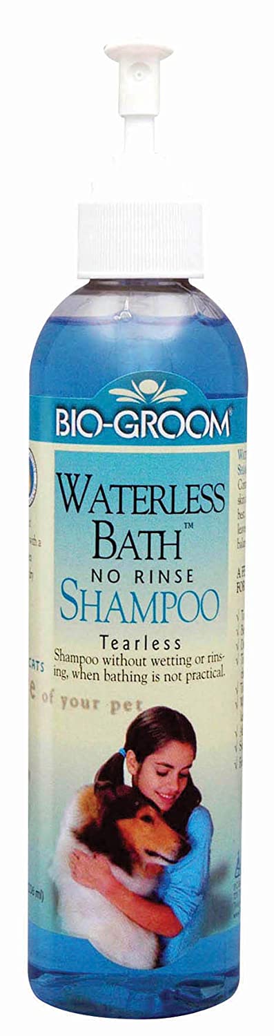 Bio-Groom Waterless Bath No-Rinse Shampoo, 8-Ounce