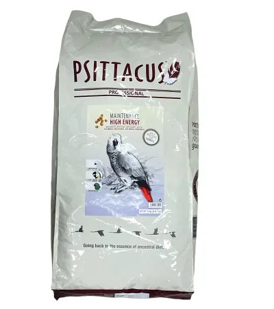 Psittacus High Energy 12 kg | Complete Food for Yaccos, Macaws and Other African Parrots | Premium Bird Food | 100% Non-GMO