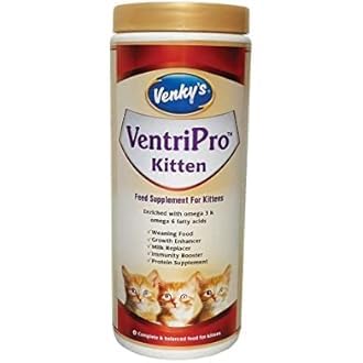 Venky’s VentriPro Kitten Feed Supplement, Enriched with Omega 3 & 6 Fatty Acids, Growth Enhancer, Immunity Booster