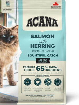 Acana Bountiful Catch Dry Food Salmon, Herring & Hake for Cats 1.8kg
